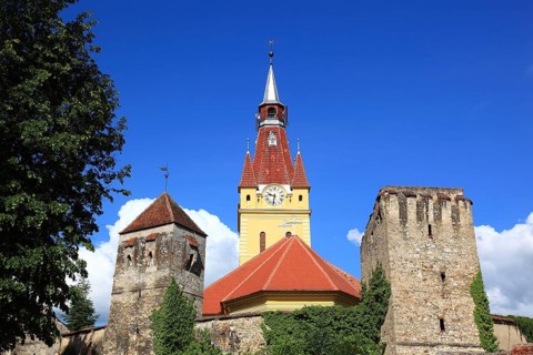Fortified church Neustadt, Biserica Evanghelica Fortificata din Cristian, a Saxon fortified church