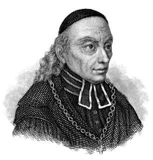 Portrait of Ignaz Aurelius Fessler, or Fessler Ignác Aurél, 1756 - 1839, a Hungarian ecclesiastic,