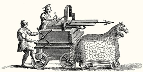 Ancient Roman siege engine