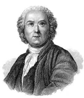 Christoph Willibald Ritter von Gluck, 1714 - 1787, a German composer of the pre-classic, opera
