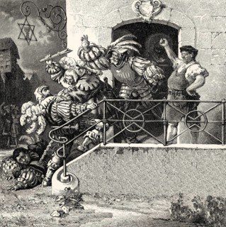 ACT I. SCENE I., An Inn at Schwarzenberg in Franconia, Götz von Berlichingen, drama by Johann