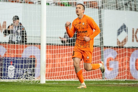 LUBIN, POLAND - MARCH 2, 2026: Football match between KGHM Zaglebie Lubin vs - Wisla Plock. Joy