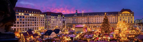 Dresden's Striezel Market has been held mostly on the Altmarkt since 1434 during Advent and