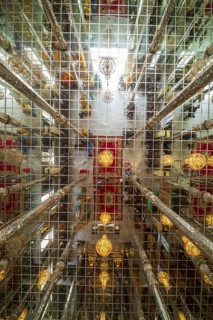 Wihan Kaeo (Glass Temple) : a breathtaking, mirrored ordination hall, Wat Muang, Ang Thong