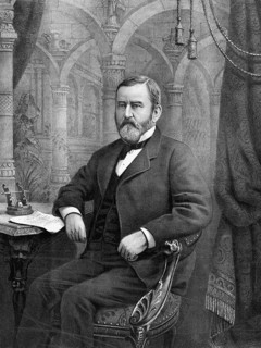 Ulysses S. Grant, the 18th President of the United States and Commander-in-Chief of the Union Army