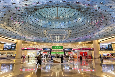 Abu Dhabi Zayed International Airport terminal, United Arab Emirates