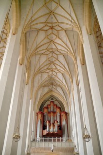 Interior view, organ, west gallery, Church of Our Lady, Cathedral of Our Lady, Munich Cathedral,