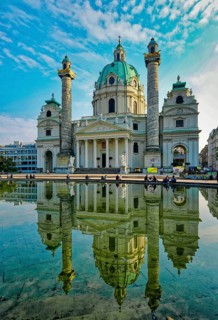 St. Charles Church in Vienna, Baroque church, Roman Catholic church, listed building, Vienna,