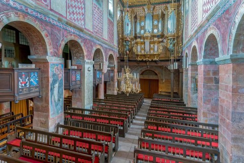 Stift Kirche Innen Fischbeck Germany