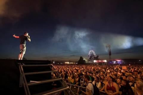 Rappers from the band BHZ at Highfield Festival on Friday, Störmthaler See, 14.08.2026