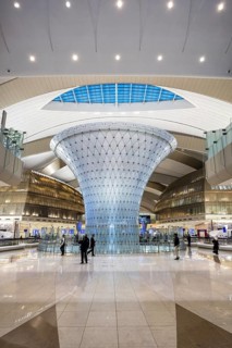 Abu Dhabi Zayed International Airport terminal, United Arab Emirates