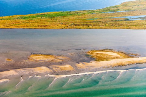Werder Islands near Zingst in the Western Pomerania Lagoon Area National Park, Zingst,