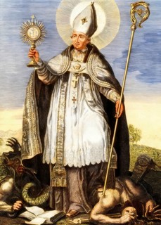 Saint Norbert of Xanten, c. 1080 — 1134, preaching against the Heresy of Tanchelm of Antwerp, early