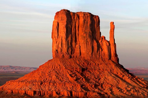 Geography, travel, The Mittens, rocky landscape, Monument Valley NP, Arizona, USA, MONUMENT VALLEY