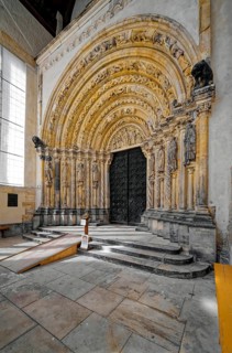 Golden Gate, Freiberg Cathedral St. Marien, interior, interior view, religious building, interior,
