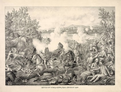 Battle of Tugela River, near Chieveley Camp, Battle of the Tugela River near Chieveley Camp, during