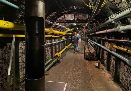 Demonstration mine, German Mining Museum, DBM, Bochum, Ruhr area, North Rhine-Westphalia, Germany