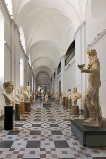 Room with Roman Sculptures, Farnese Collection, Naples National Archaeological Museum, Museo