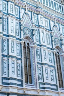 Church Santa Maria Novella in Florence at sunset, UNESCO World Heritage Site, Tuscany, Italy