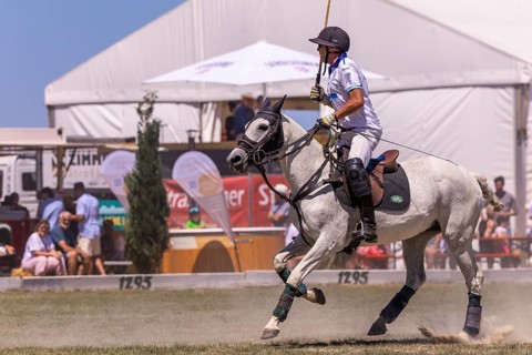 Heino Ferch, polo player, polo horse, polo pony (Equus), rider, polo tournament, 1295 Polo Masters,