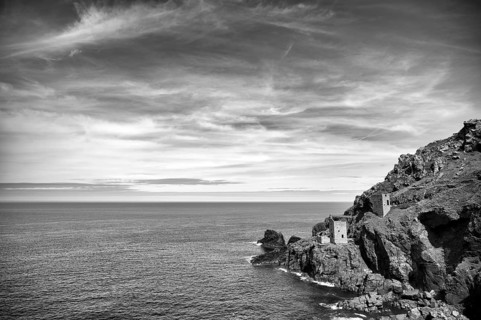 Ruin, Crown Mine engine houses, Botallack Tin Mine, tin mine, tin mine, mining, Pendeen, Trewellard