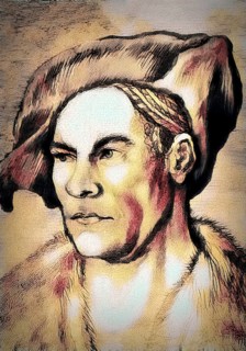 Portrait of Jakob Fugger, 1459, 1525, German businessman, digitally edited