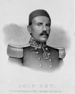 Amin Bey, also spelled Emin Bey, who is regarded as the first official Turkish envoy of the Sultan