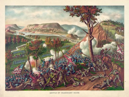 The Battle of Missionary Ridge took place on November 25, 1863 during the American Civil War and