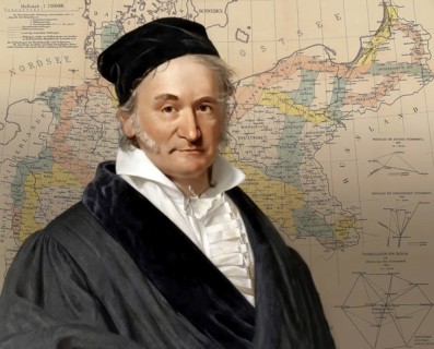 Portrait of Johann Carl Friedrich Gauss, 1777 - 1855, German mathematician, astronomer and