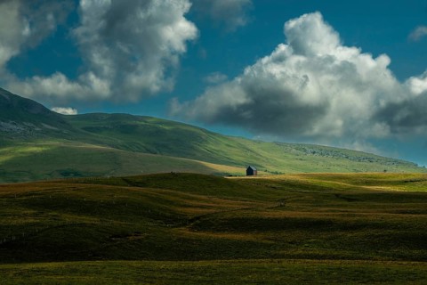 Sancy Massif. Auvergne volcanoes natural park. Puy-de-Dome department. Auvergne-Rhone-Alpes. France
