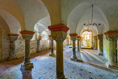 Krypta Gewölbe Fischbeck Abbey Germany