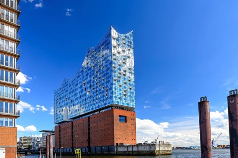 The Elbe Philharmonic Hall in Hamburg, Germany +++ editorial use only