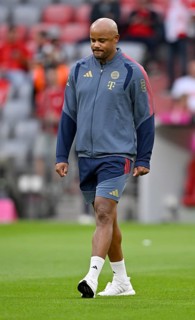 Coach coach Vincent Kompany FC Bayern Munich FCB soccer, Bundesliga, Allianz Arena, Munich, Bayern,
