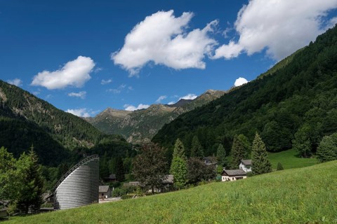 Roman Catholic church of San Giovanni Battista, built in the same place as the village church