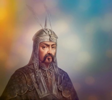 Genghis Khan, Dschingis Khan, or Chinggis Khan, born Temüjin, Temüdschin or Temüüdschin, c.?1162 –