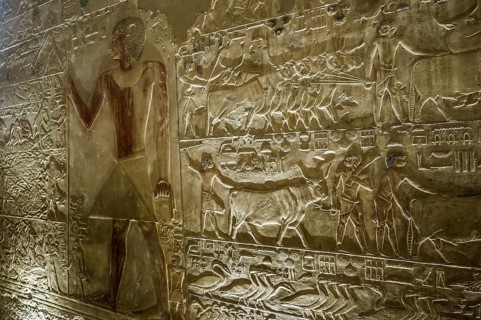 Tomb of Ptahhotep, Sakkara, Saqqara, UNESCO World Heritage Site, Memphis, Cairo, Egypt