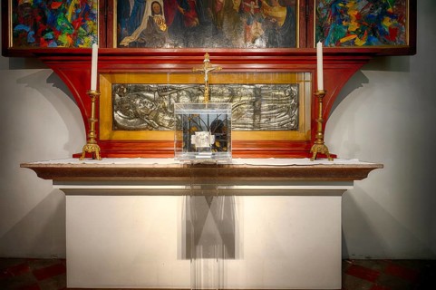 Interior view, relic of Saint Corbinian, Church of Our Lady, Cathedral of Our Lady, Munich