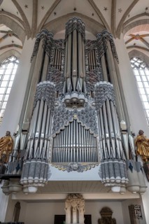 Organ built by Hubert Sandtner from 1972 to 1975, Eichstätter Dom, Domplatz 8, Eichstätt, Upper