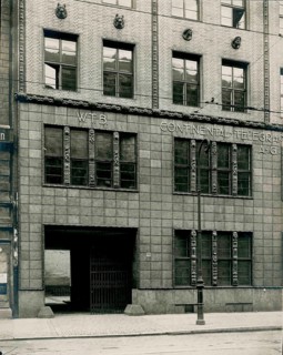 Berlin, Mitte, Schützenstr. 28, Wolff telegraph office, commercial building, expressionist façade