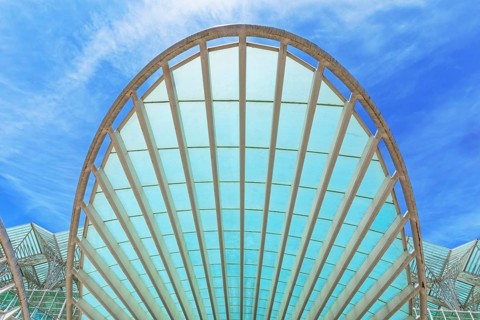 Oriente Railway Station, Parque das Naçoes, Lisbon, Portugal