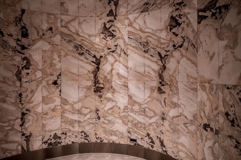 Marble wall, Pattaya, Thailand