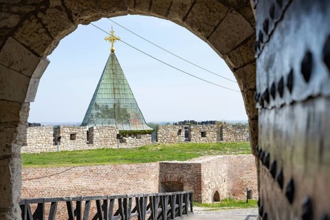 Belgrade, Serbia. April 23rd 2026. The architecture of Ruzica Church, a Serbian Orthodox church