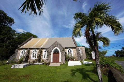 Saint Thomas Anglican Church or Church, Diocese of Jamaica, Portland Parish, Jamaica, West Indies,
