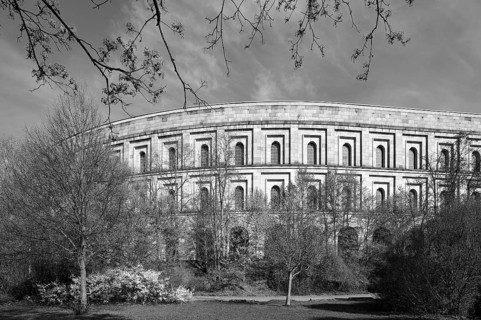 Detailed view of the former incomplete Congress Hall of the NSDAP 1933-1945, Documentation Center,