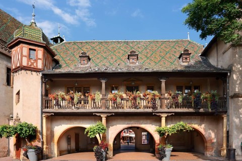 Ancienne Douane, Koifhus or old customs house, historic building, Colmar, Haut-Rhin, Alsace, Grand