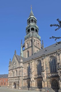 Late Gothic St. Marien Cathedral, Zwickau, Saxony, Germany