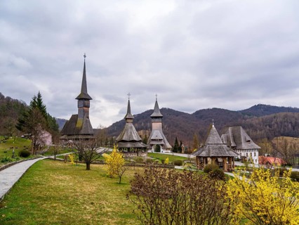 Bârsana Monastery, Iza Valley, Maramure?, Romania