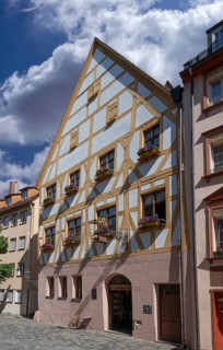 Historic half-timbered house, dated 1390, conversions from 1600, today the seat of the Friends of