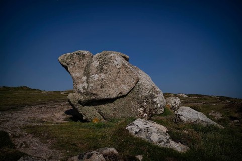 Rock formation, rock, Land's End headland, Penzance, Penwith Peninsula, Cornwall, England, Great