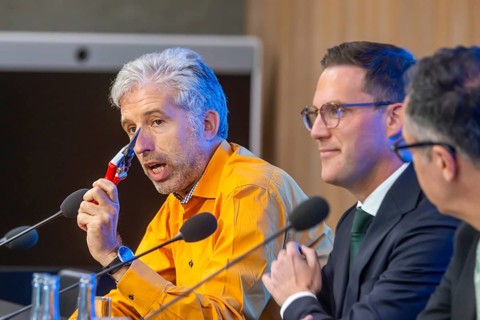 Boris Palmer, Mayor of Tübingen (left, independent), has been appointed for a fixed term of two